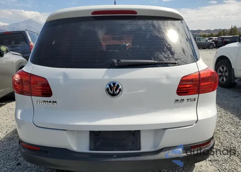 2012 Volkswagen Tiguan S from USA, damaged, VIN WVGAV7AX8CW607156